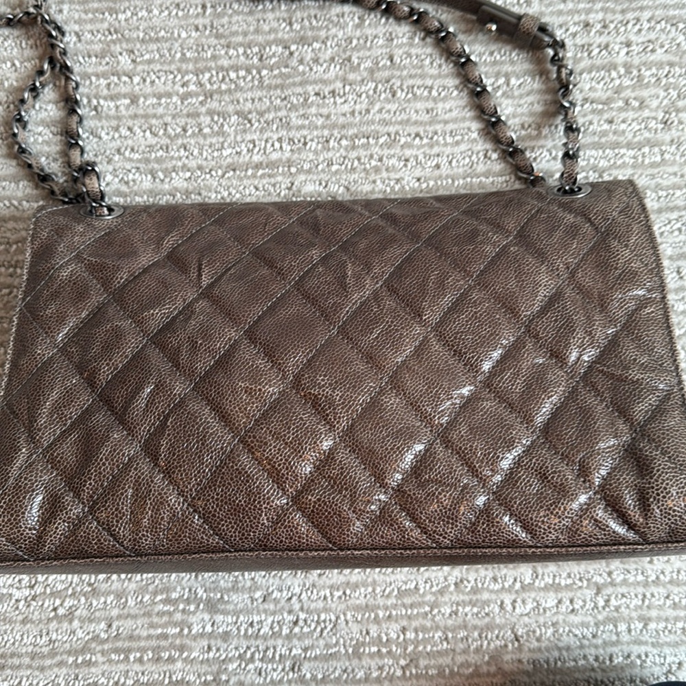 Chanel Crumpled Grained Calfskin CC Crave Flap - Picture 10 of 17